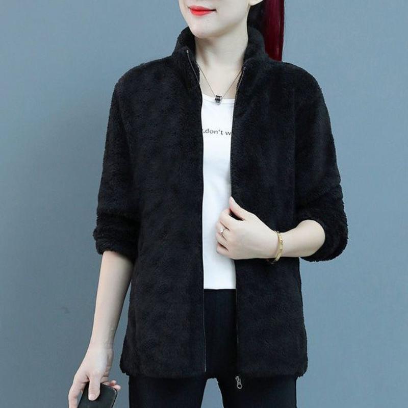 Autumn and Winter Thickened Warm Fleece Top XL 1739₽