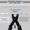 A Pair Mountain Road Bike Chain Magic Buckle 8S/9/10/11/12 Speed Chain Quick Release Buckle