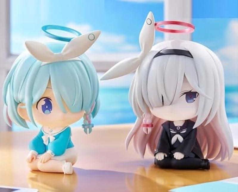 

Blue Archive Blue Archive Sitting Figure Prana Arona Figure Set of 2 Official