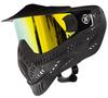 HK Army HSTL Goggle Paintball Airsoft Mask with Anti Fog Thermal Lens (Black/Gold Lens)