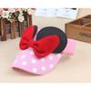 Children Hat Cute Bow Sunscreen Empty Top Hats for Girls Summer Outdoor Sun Protection Visor Hat Girl's Gifts