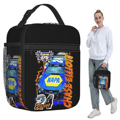Chase Elliott NAPA Racing Insulated Lunch Bag for Women Office Cooler Thermal Food Box Tote Portable Lunch Boxes Container