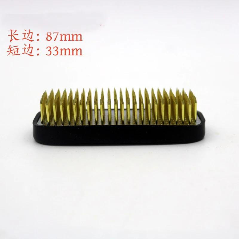 Japanese Ikebana Kenzan Floral Brass Needle Long Rround Fixed Base Holder Flower Arrangements Floral Pin Prong Tools