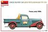 MiniArt Scale Cheese Delivery Car Reefer Preischenwagen Type 170V Plastic Model Kit MA38046 1/35