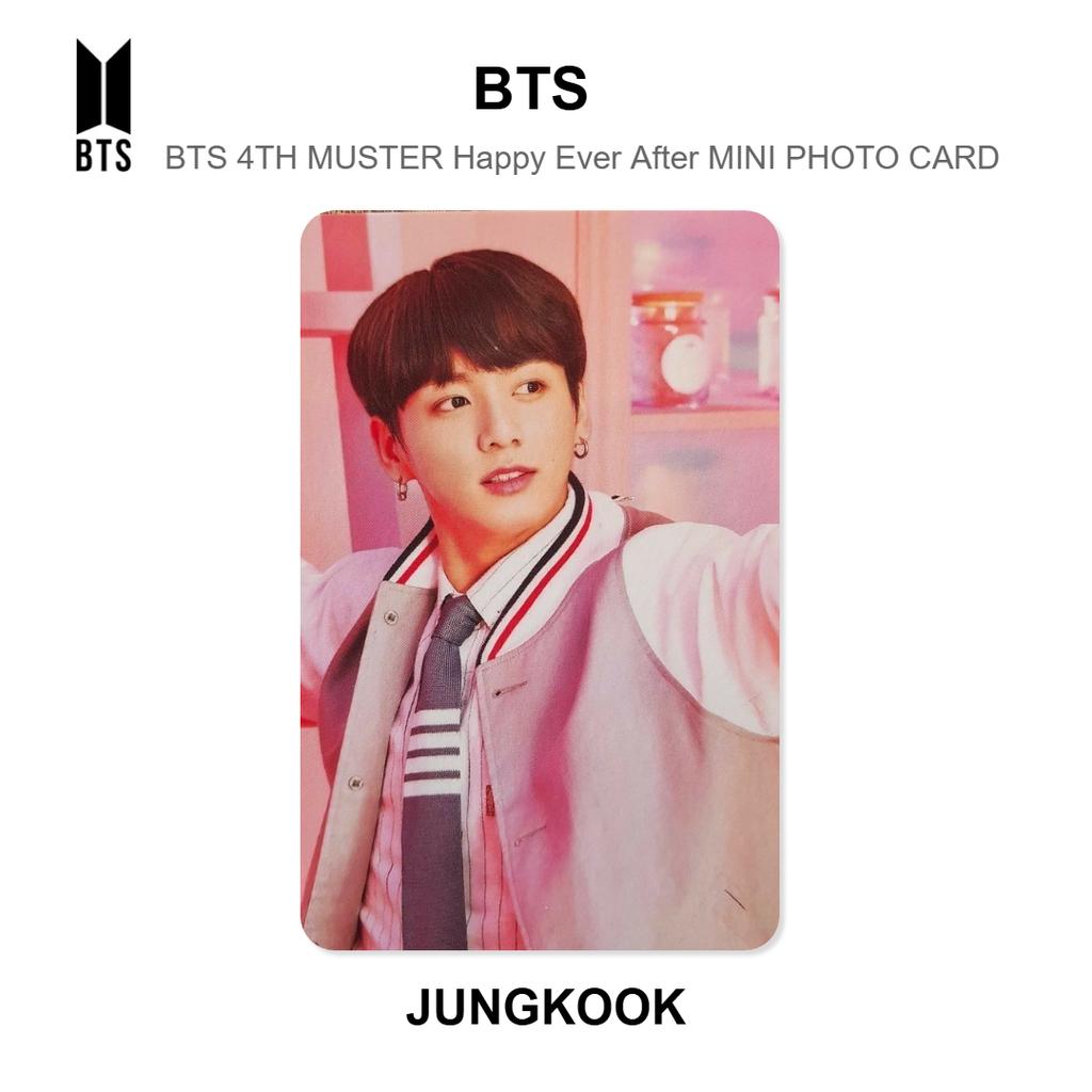 BTS BTS 4TH MUSTER Happy Ever After MINI PHOTO CARD Official Photocard