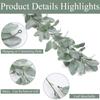 Simulated Artificial Green Plants, Soft Strips, Plush Sheep Ears, Leaves, Vines, Leaves, Money Leaves, Flower Garlands, Vines
