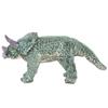 VidaXL Jouet en peluche Dinosaure Tricératops Vert XXL 91344