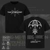 BMTH Bring Me The Horizon Maglietta Terza Ascensione Tour Stampa Date Tour Posteriore Unisex Oversize Fan Metalcore Manica Corta