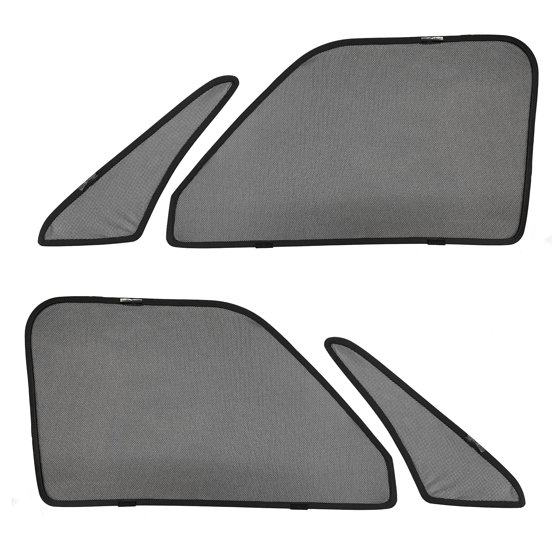 

CGP Mesh Front and Side Triangular Blackout Car for 2022 Step Wagon Window Set of 4 Vehicle-Specific Full-Size Curtains, Windows, 4-Piece Set, серый