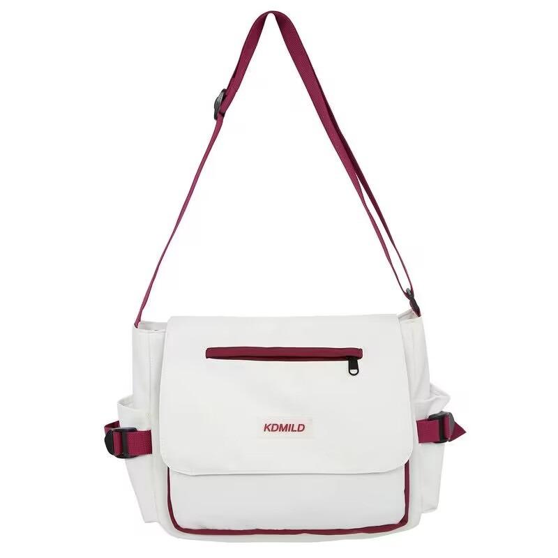 New Oxford Diagonal Cross Bags Youth Fashion Casual Version Ladies Canvas Shoulder Bag Solid Color Women Messenger Bags Bolsa