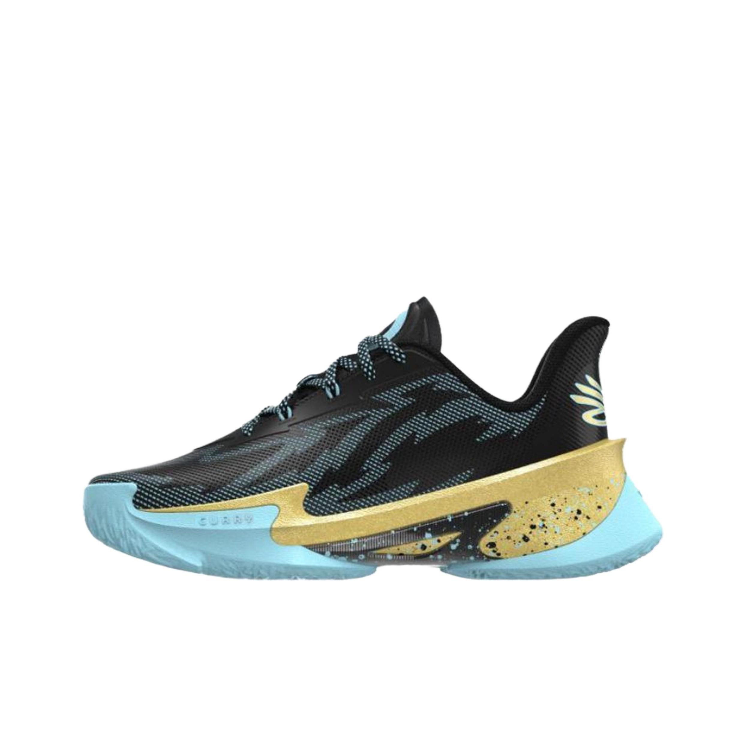 

Under Armour Curry Series 7 Fashion Comfortable Low Top Basketball Shoes Men Sneakers Black Blue 3027983-002 42