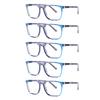 Turezing Reading Glasses Spring Hinge for Men Women High Definition Lenses Lightweight Comfortable Prescription Eyewear