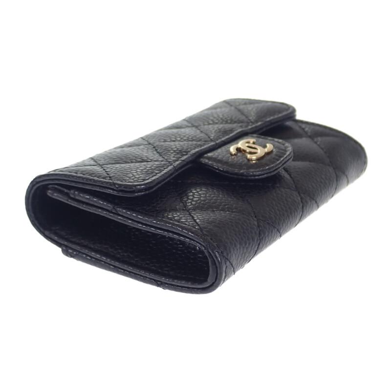CHANEL  AP0214_Y01864_C3906 Card Case black Women