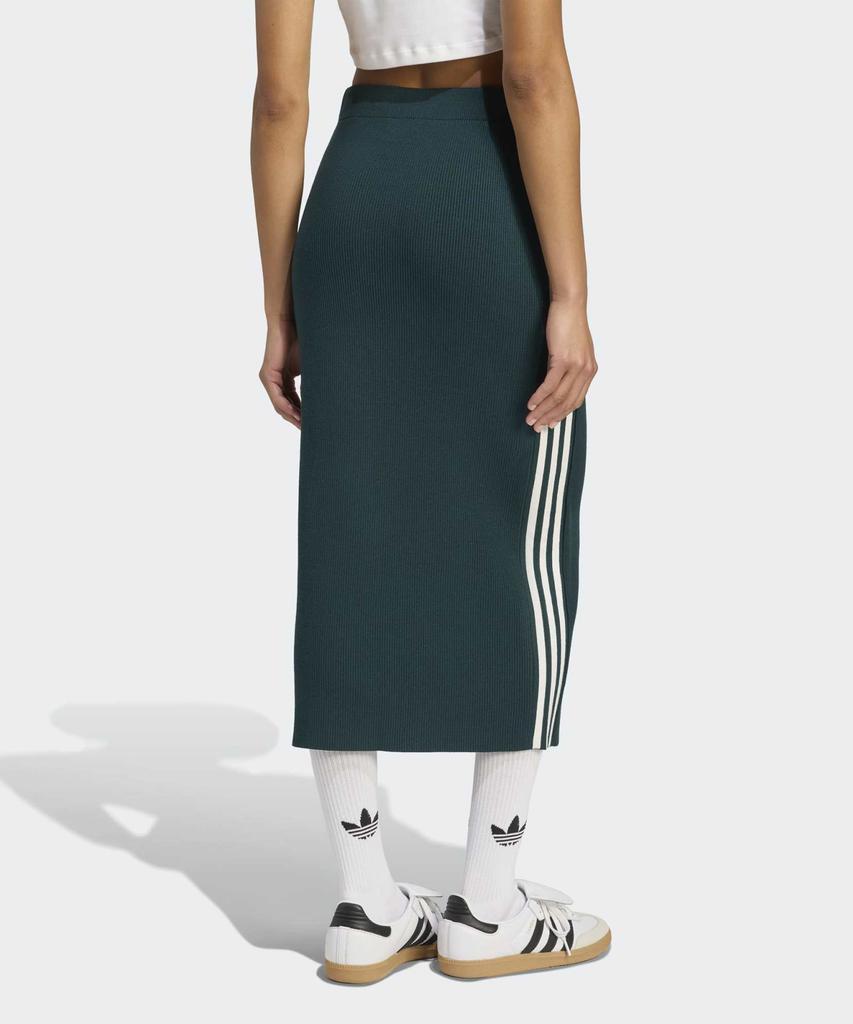 Adidas 3-Stripe Knit Skirt - Green / Jw2662