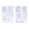 Stationery Disney Coloring Book Stickers Color and Decorate Disney Princess 7352429A Sun-Star & - -