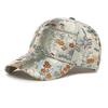Cappellino da Baseball con Visiera Parasole e Ricami Autunno Inverno Stile Etnico da Donna