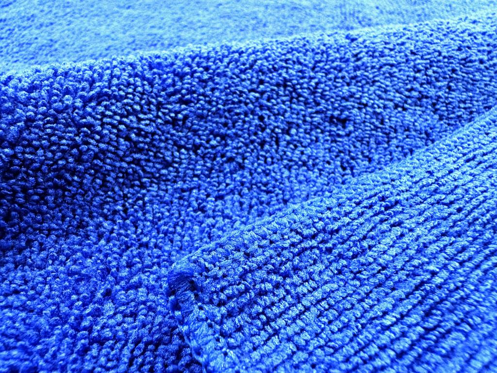 KeePer Giken Resin Specially Structured Microfiber Car Wash Professional Keeper Giken Cloth, Cloth, Blue, 6-Piece Set, Towel, Multi-Purpose, Grade,