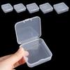 1pc Small Plastic Home Items Sundries Organizer Case Transparent Storage Box Jewelry Beads Container Fishing Tools Storage Box