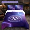 Austria Wien FC Themed Bedding 3Pcs Duvet Cover Set Decorative Bed Linen For Teen Room Home Decoration