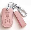 Leather Car Key Case Cover Accessories For  Solaris HB20 Veloster SR IX35 Accent Elantra i30 For KIA RIO K2 K3 Sportage