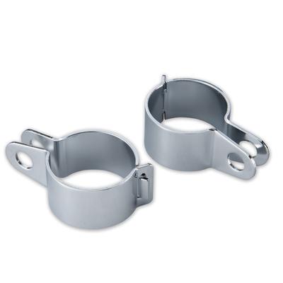 Kijima 217-2011 Motorcycle Parts Turn Signal Bracket, 1.6 Inches (41 Mm), 2-Point Band Type, General Purpose, Steel/Plating, 2 Pieces