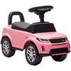 Land Rover Lizenziertes Kleinkind-Fahrzeug mit Hupe, Motorgeräuschen, Stauraum unter dem Sitz, für 18-36 Monate, Pink