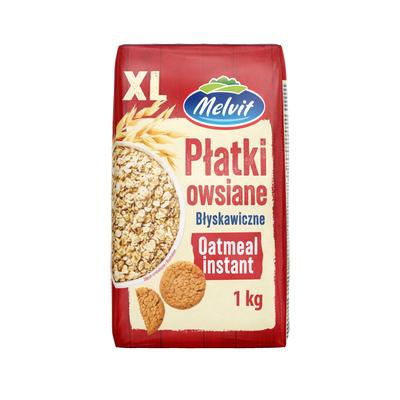 Melvit Płatki Owsiane Błyskawiczne XL 1 kg