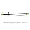 Hydraulic Front Brake Hose Kit Easy Install High Performance Car Metal Rubber Tubes for BMW E46 323i 325i 328i Z4