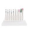 10 Stück Professionelle Diamantfräser für Maniküre Hartmetall Nagelbohrer Bits Kits Ausrüstung Werkzeuge Zubehör