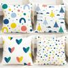 Fashion N-NNordic Simple Dots Cushion Cover Comfortable Reversible Pillow Cover Ideal for Car Sofa Bedroom & Beyond