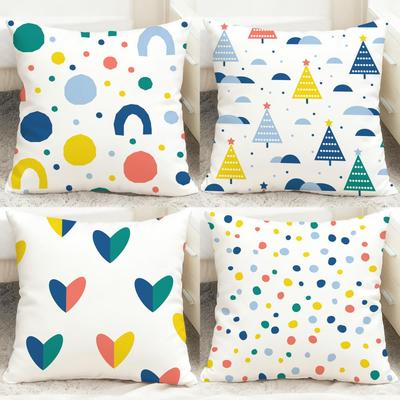 Fashion N-NNordic Simple Dots Cushion Cover Comfortable Reversible Pillow Cover Ideal for Car Sofa Bedroom & Beyond
