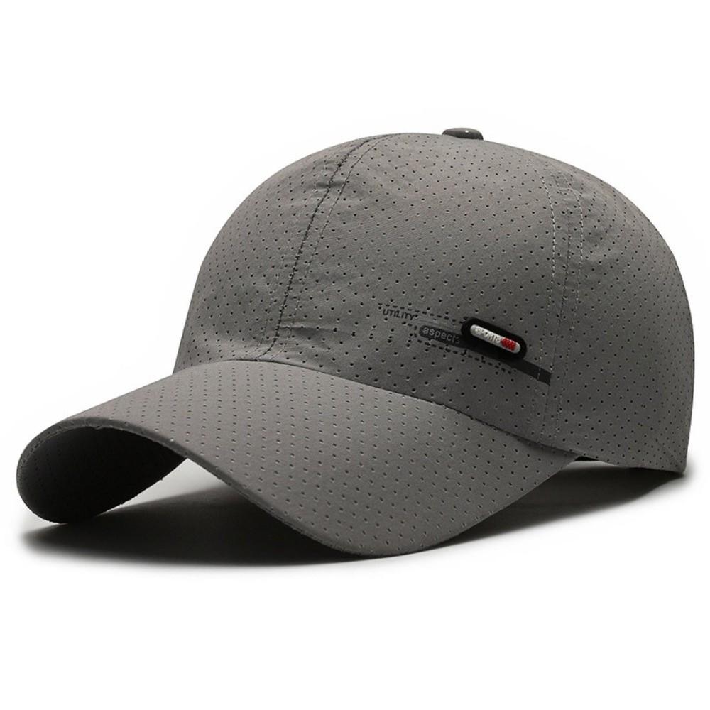 Fashion Breathable Perforated Quick-Drying Hat Sun Protection Adjustable Summer Sun Hat Baseball Cap For Women Men