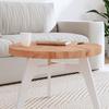 VidaXL Table Top Ø60x4 Cm Round Solid Beech Wood 355944