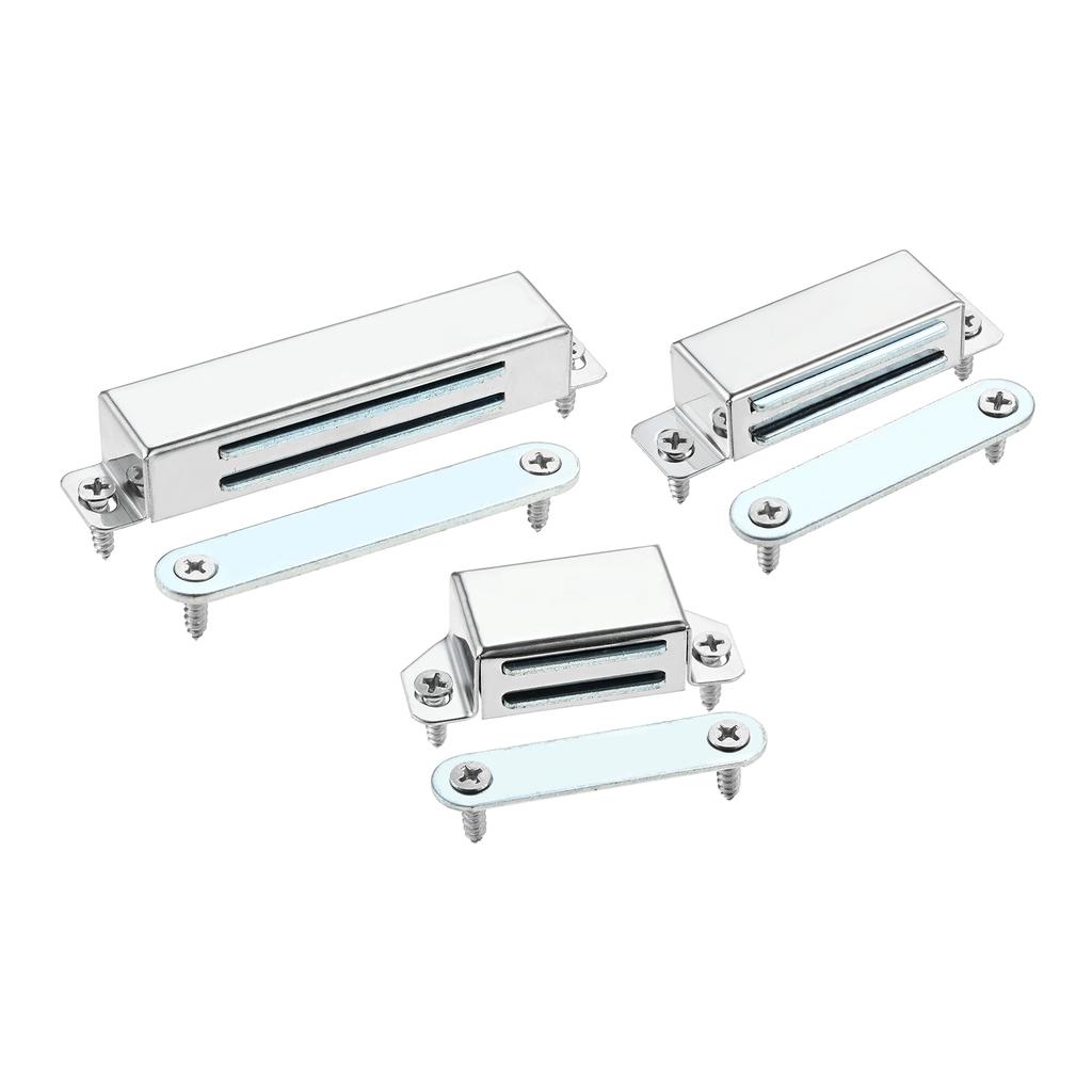 6pcs Magnetic Cabinet Catch Heavy Duty Concealed Magnet Latch Closet Door Catch for Cabinet Door Cupboard Drawer Wardrobe Closet