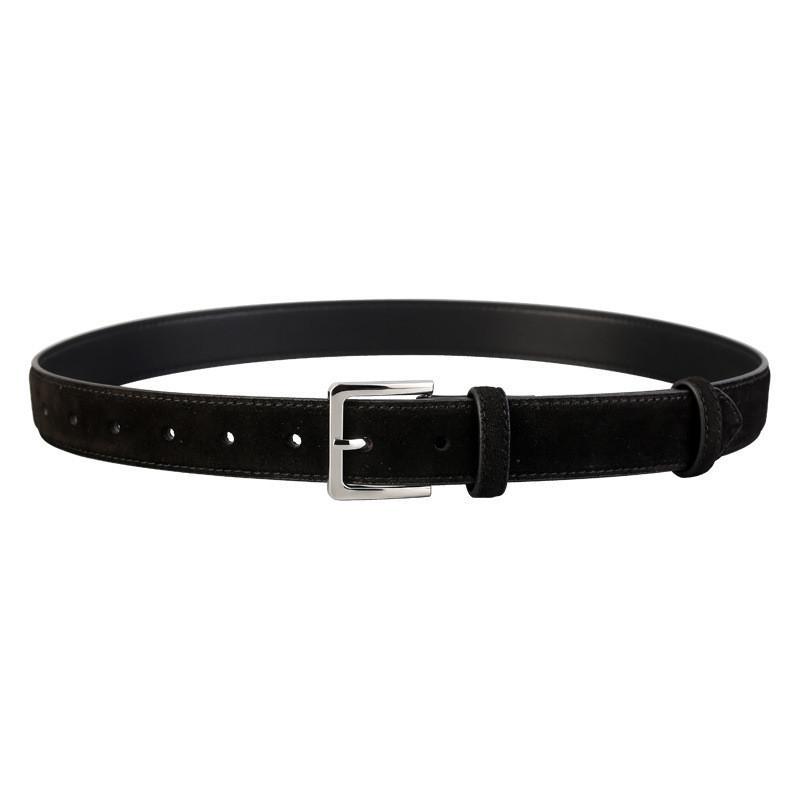 Ceinture Classique en Cuir pour Femme avec Boucle en Alliage pour un Usage Décontracté ou au Bureau