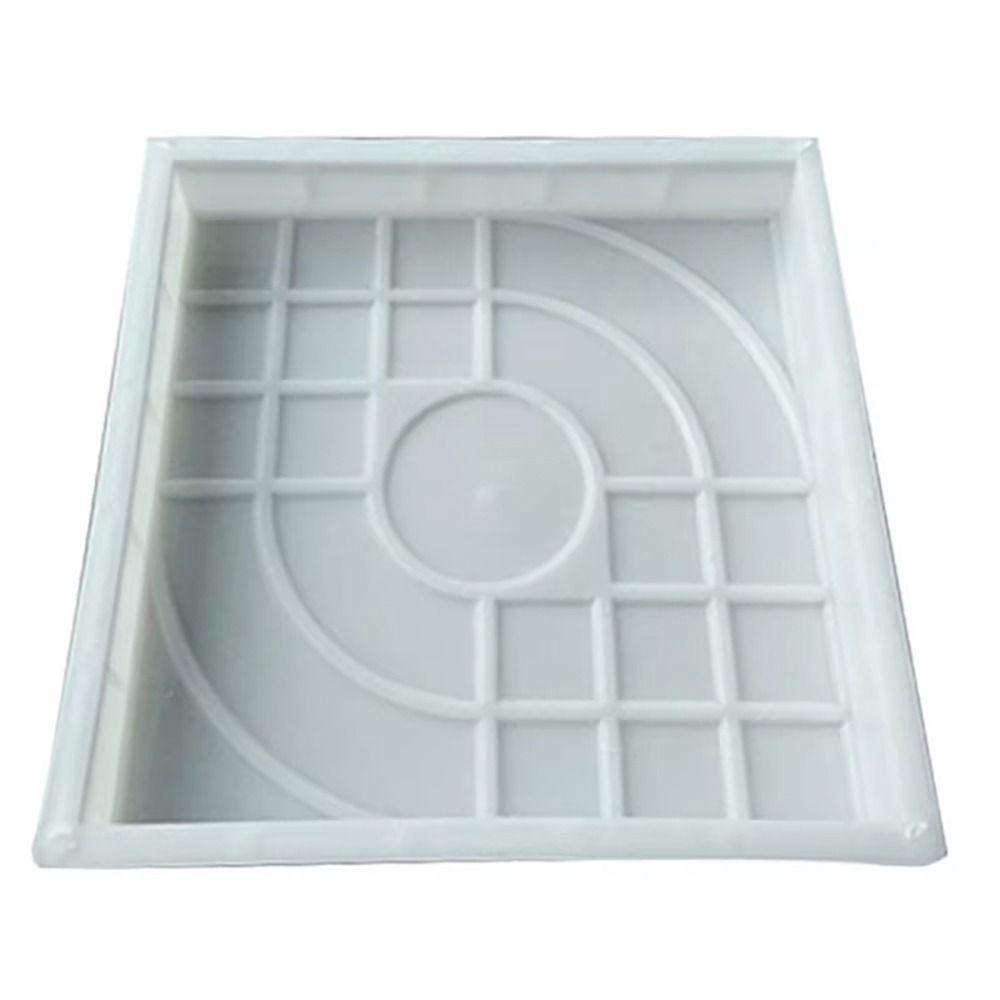 1Pcs Reusable Paving Brick Mould Plastic Concrete Path Maker Mold  For Lawn Patio Yard Garden