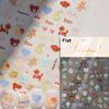 Lovely Strawberry Rabbit Cartoon 5D Embossed Reliefs Self Adhesive Nail Art Decorations Stickers 3D Manicure Decals