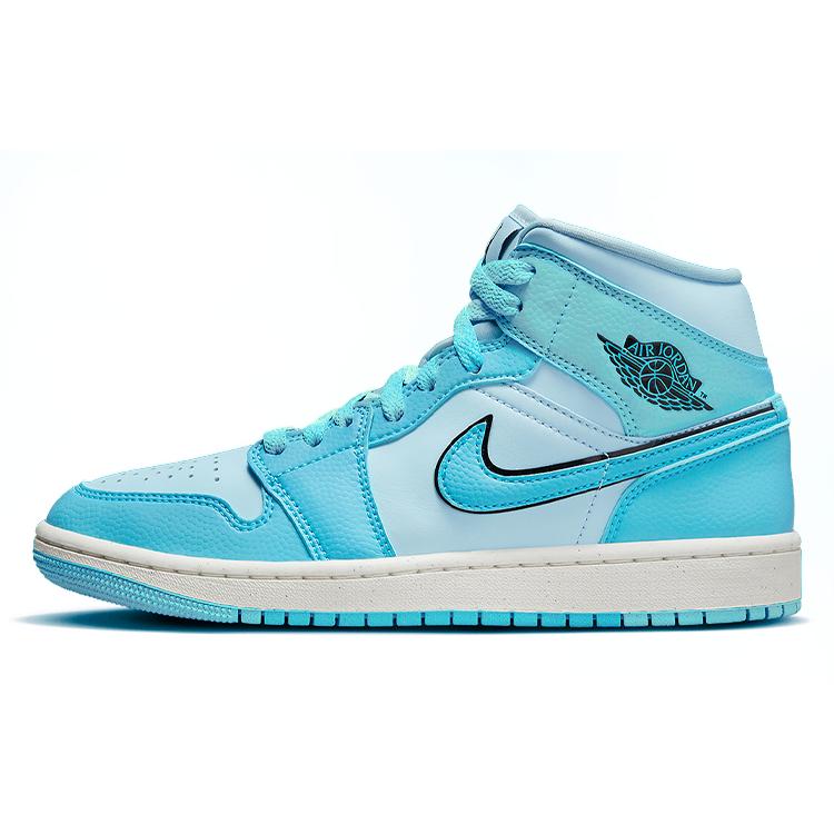 

Новые женские кроссовки JORDAN 1 Mid Se Ice Blue DV1302-400 38.5