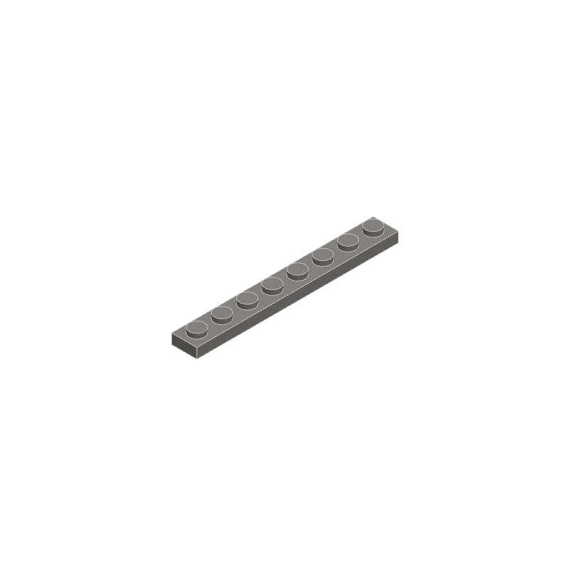 10PCS 3460 1x8 Basic Building Block Moc Loose Parts Compatible with Bricks DIY Children's Toy Assembly Gift Storage