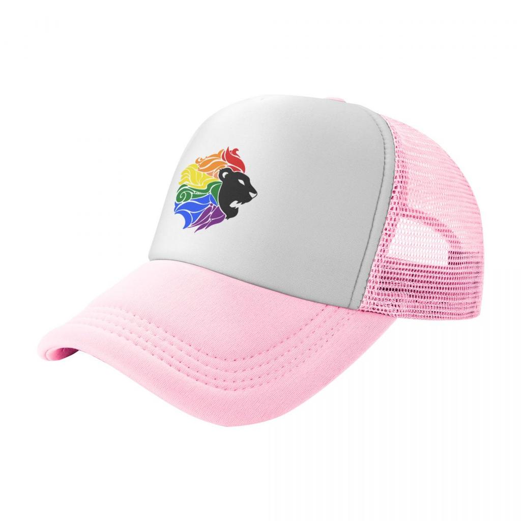 Rainbow flag lion Baseball Cap Horse Hat Beach Fishing cap Hats Man Womens