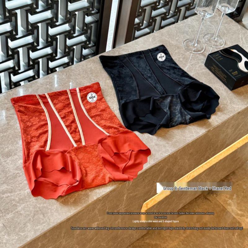 

Жіночі моделюючі трусики Magic Silk з високою талією: Швидкосохнучий, Дихаючий Боді для Корекції Живота з Подарунковою Коробкою 2XL [140-160 lbs]