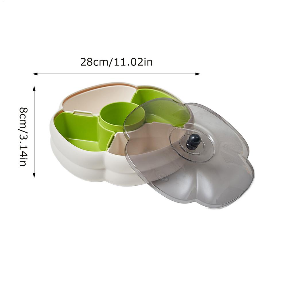 Snack Platter Divided Serving Platter Kitchen Decor Divided Serving Bowls 5 Compartments Removable Dishes for Home Business