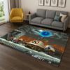 Retro Game Metal Slug Cartoon Carpet Rug for Playroom Bedroom Living Room Sofa Home Decor,kid Game Area Rug Non-slip Floor Mat
