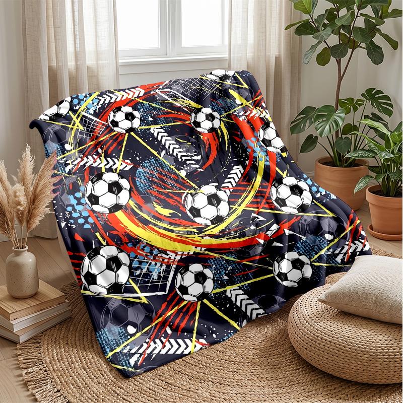 Football Helmets and Gear Theme blanket Lightweight Warm Flannel Blanket Decorative Throw Blanket for Home Decoration
