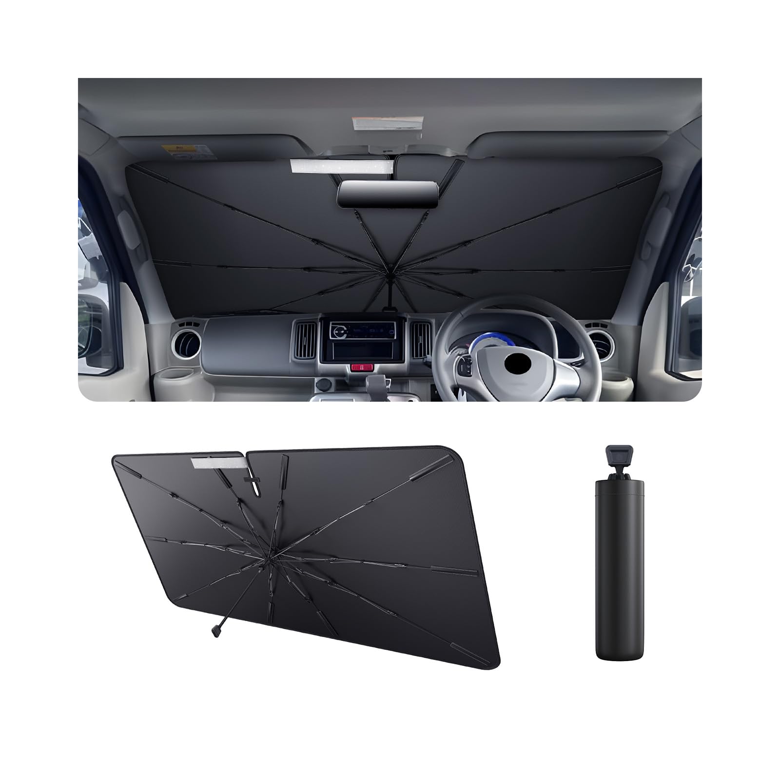 

LUWU Солнцезащитный козырек для Clipper NV100 и закрывается как зонт Аксессуары для Clipper Заказные детали Тип зонта [Открывает зонт]