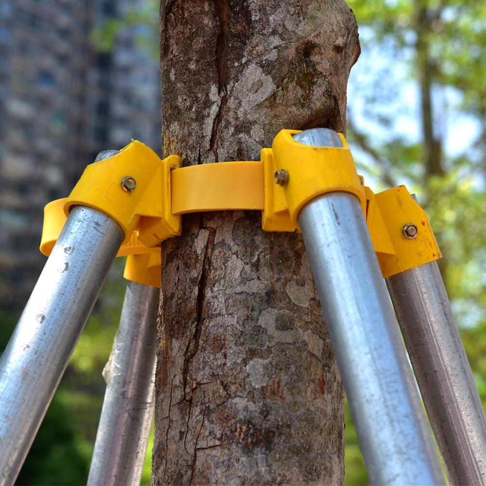 

Садоводство Tpr Практичная опорная рама для растений Большой комплект для выращивания деревьев Колья Тренога Пластиковые стаканчики