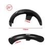 Motorcycle Black 19" 21" 23" Wrap Front Fender Mudguard For Harley Touring Electra Street Glide Road King Ultra Custom Baggers