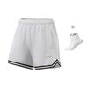Li Ning Professional Basketball Collection Basketball Shorts Men's Standard White AAPT043-3