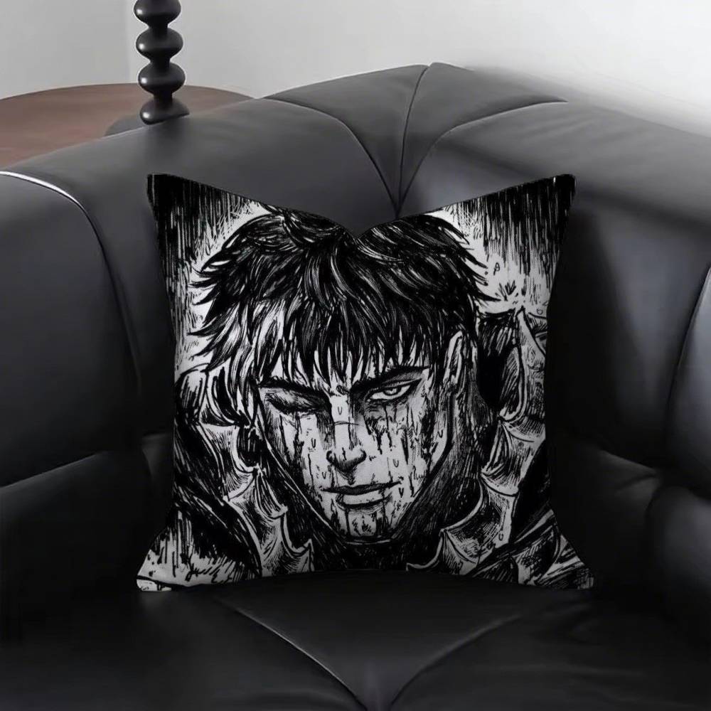 1pc Anime B-Berserk Pillow Case Fashion Square Pillowcase Bedroom Sofa Room Ins Decoration Leisure