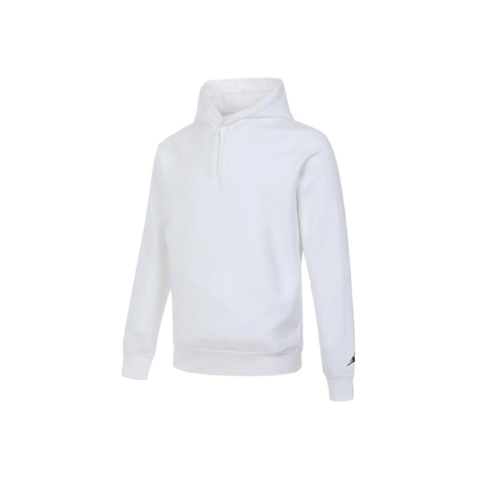

Jordan Логотип Спортивный Повседневный Пуловер Толстовка с Длинным Рукавом Мужская толстовка Белая AQ1209-100